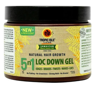 TROPIC ISLE 5N1 Loc Down Gel (12oz), Sareya beauty Supply Store in calgary Alberta Canada